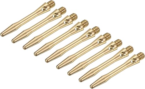 PATIKIL Eje de dardo, rosca mediana 2BA de aluminio Dart Tallos de dardo Accesorios de lanzamiento de montaje para punta de acero