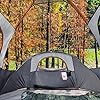 Amazon Basics 8-Person Camping Tent, 3-Season, Orange/Grey #5