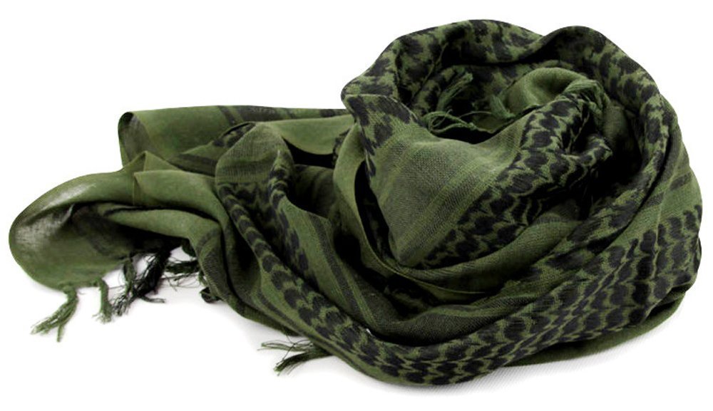 Unisex cotton Camokart Military Printed Shemagh, Shawls, Keffiyeh-Coyote (Brown)