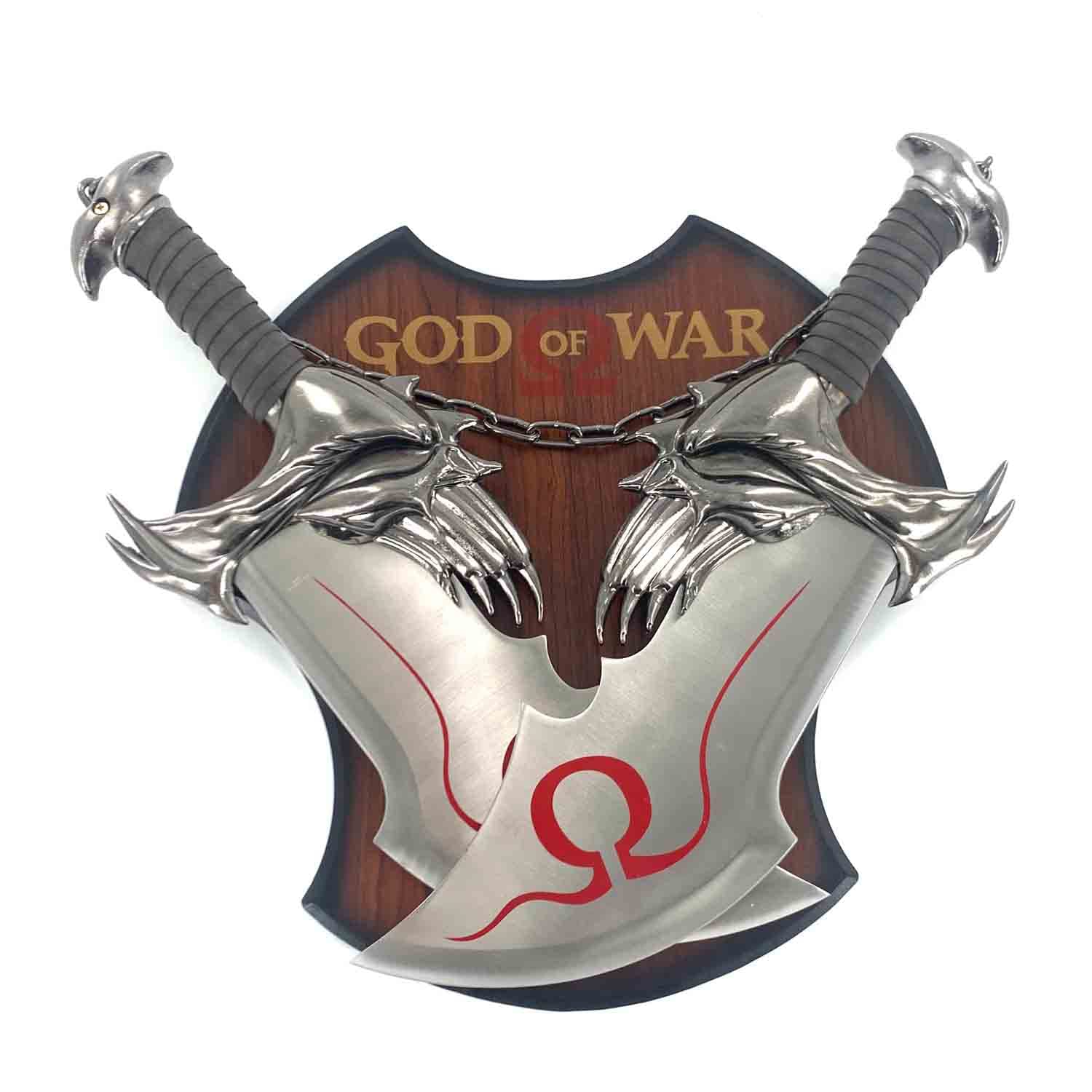 Buy God of War Kratos Blades of Chaos Metal 11 Scale Props Replica
