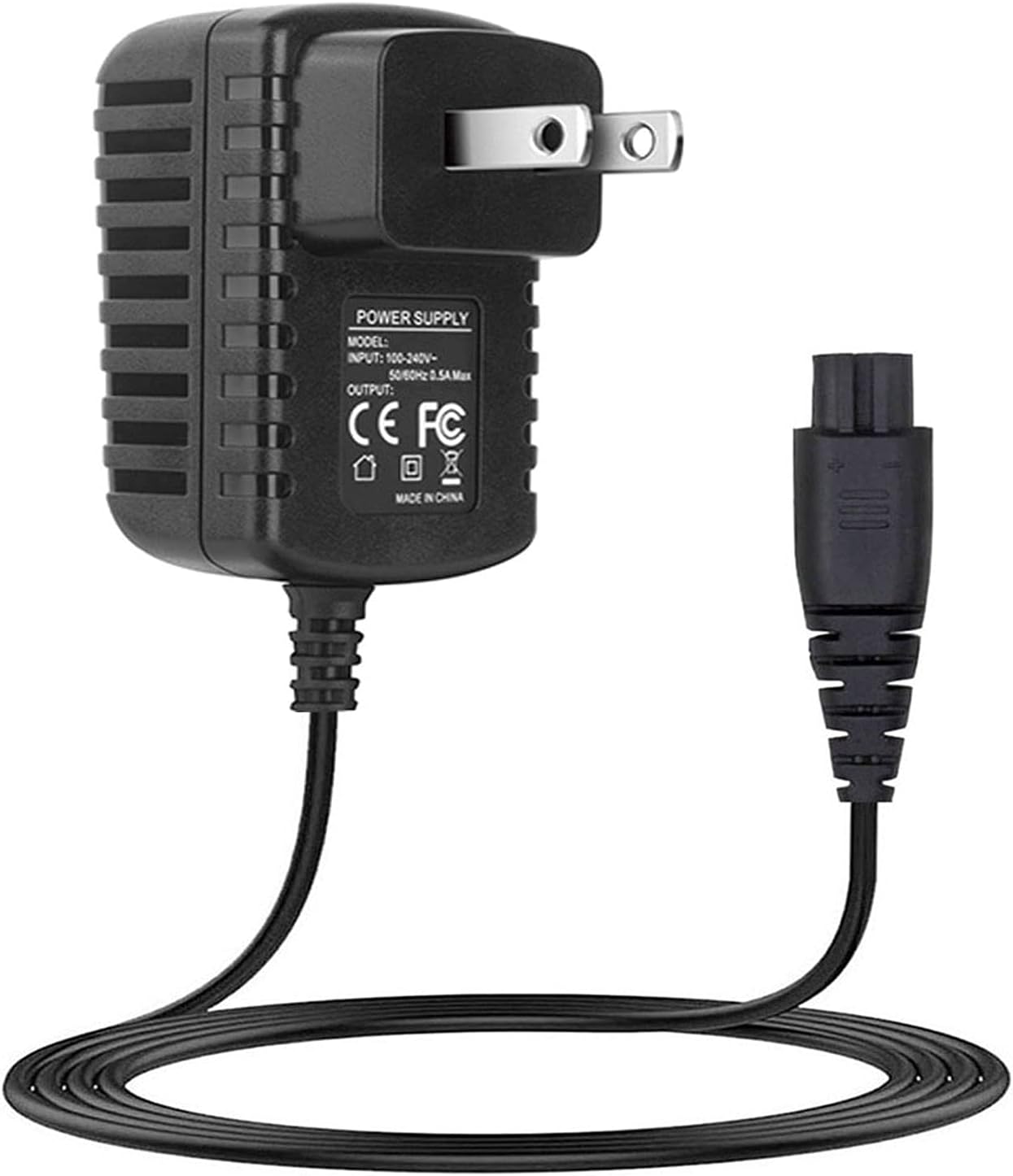 Power Cord for Remington Shaver HC4250 HC5870 PF7500 PF7600 Replacement Charger for Remington Razor PG6170 PG6250 4.5ft Extra Long Charging Cord for PF7600 F8 Series XR1400 PR1240