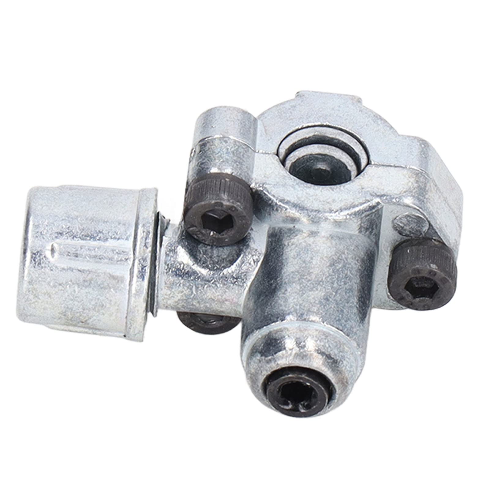 Durchstechventil, 4-teiliges Durchstechventil aus Zinklegierung, 3-in-1-Ventile für 1/4-Zoll-5/16-Zoll-3/8-Zoll-Rohre, sichere Verbindung