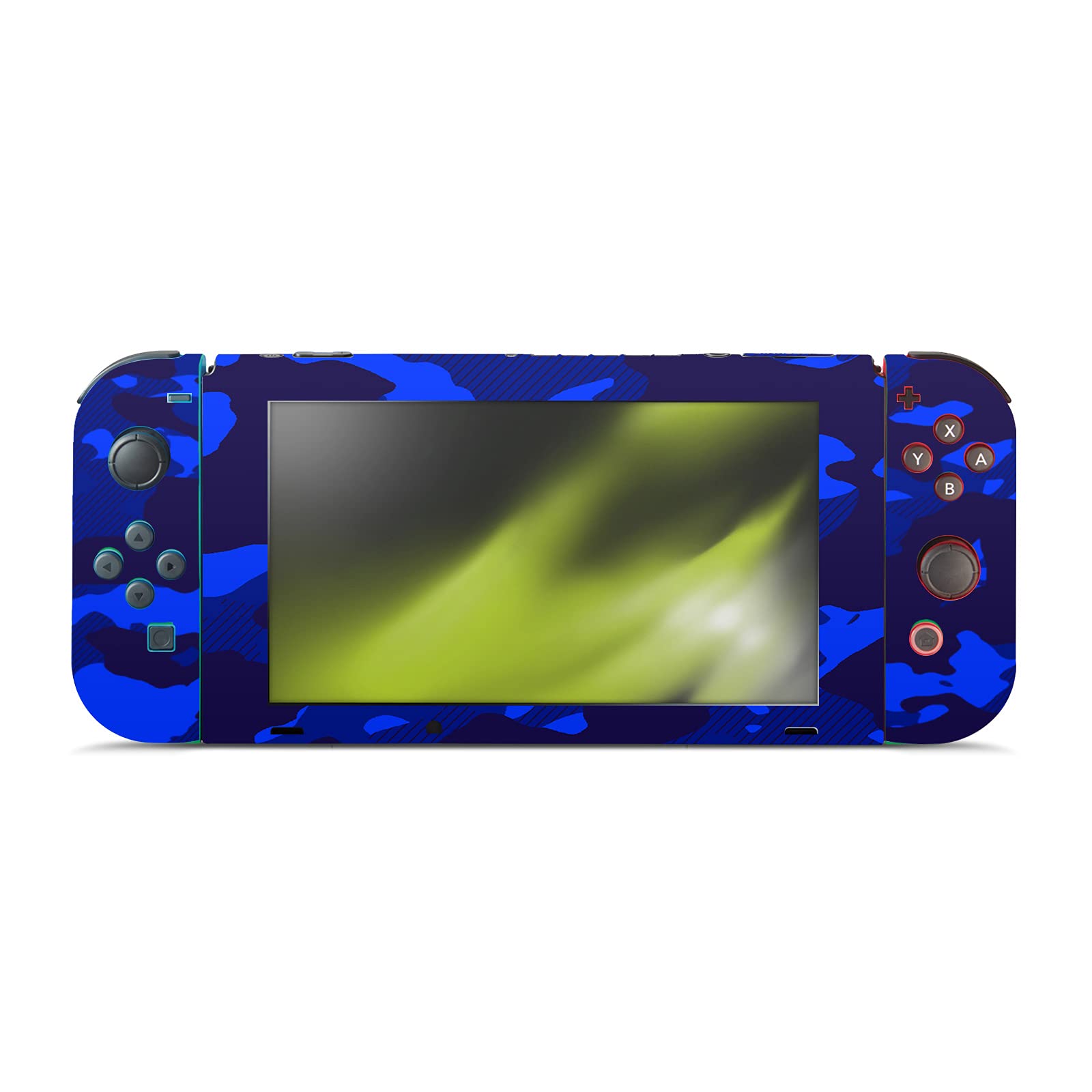 Head Case Designs sous Licence Officielle Chelsea Football Club Camouflage Mixte Logo Vinyle Autocollant De Jeu Peau Compatible avec Nintendo Switch Console & Dock & Joy-Con Controller Bundle