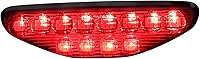 Vista 6 de Luz trasera LED roja para motocicleta ATV luces traseras de freno para TRX400EX 2005-2007, TRX450ER 2006-2014, TRX450R 2004-2009, TRX300EX