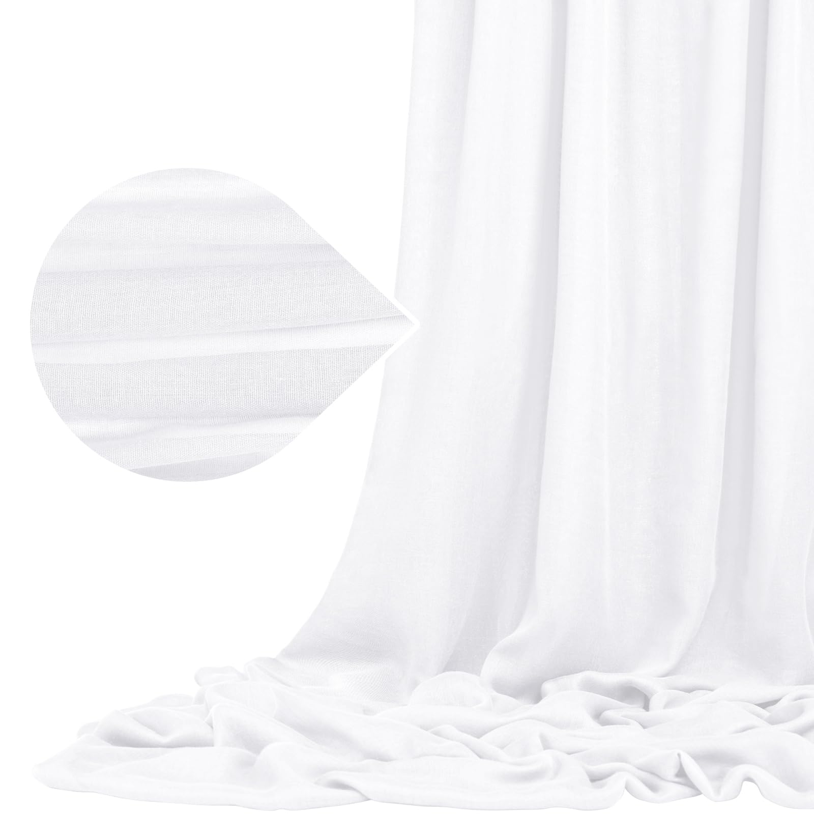 Amazon.com: 10 Yard White Gauze Cheesecloth Craft Fabric for