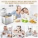 Aicok Stainless Steel Bread Machine, 2LB 25-in-1 Programmable XL Bread Maker with Fruit Nut Dispenser, Nonstick Ceramic Pan, 3 Loaf Sizes 3 Crust Colors, Gluten-Free Setting, Reserve& Keep Warm Set