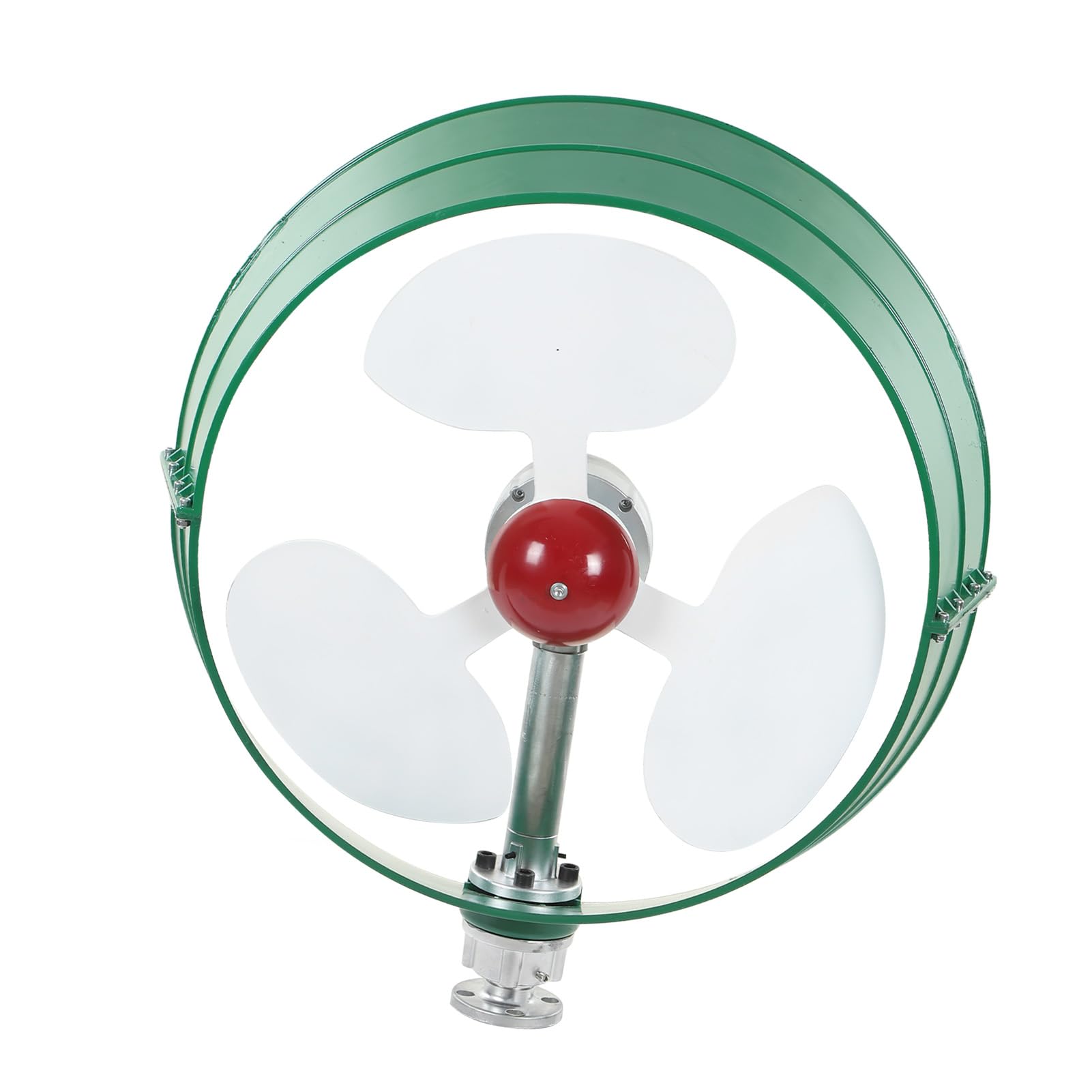 Generador de Turbina Eólica de 400 W, Alternador de Generador Eólico de Imán Permanente con Motor Síncrono de NdFeB, Arranque de 3,5 M S, Máximo de 70 M S para Carga en Casa de Cabina de