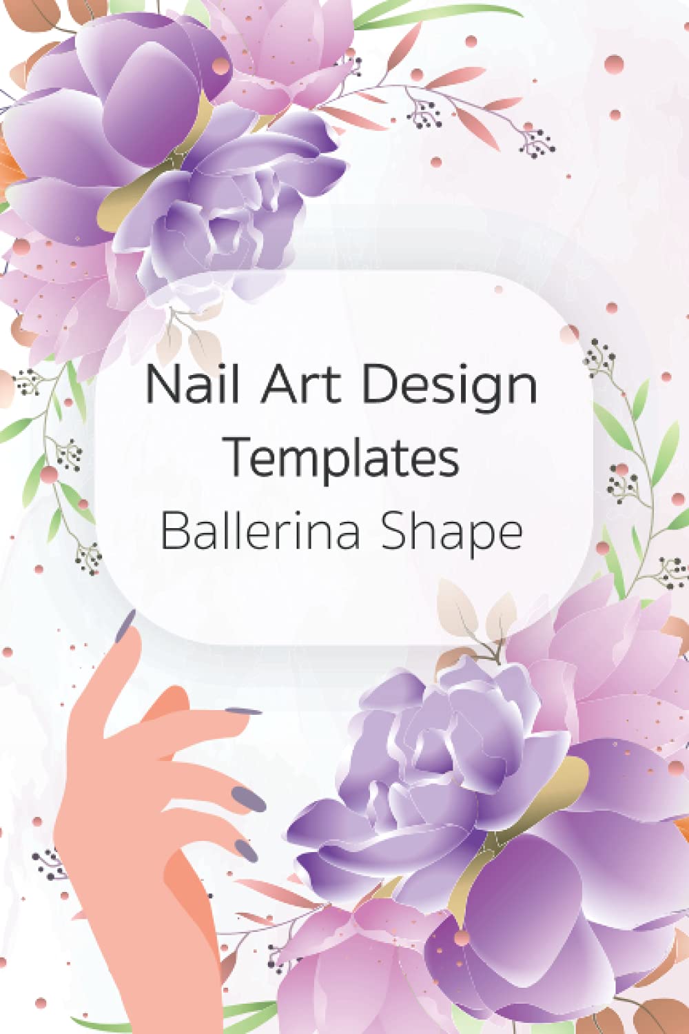 Nail Art Design Templates Ballerina Shape:…