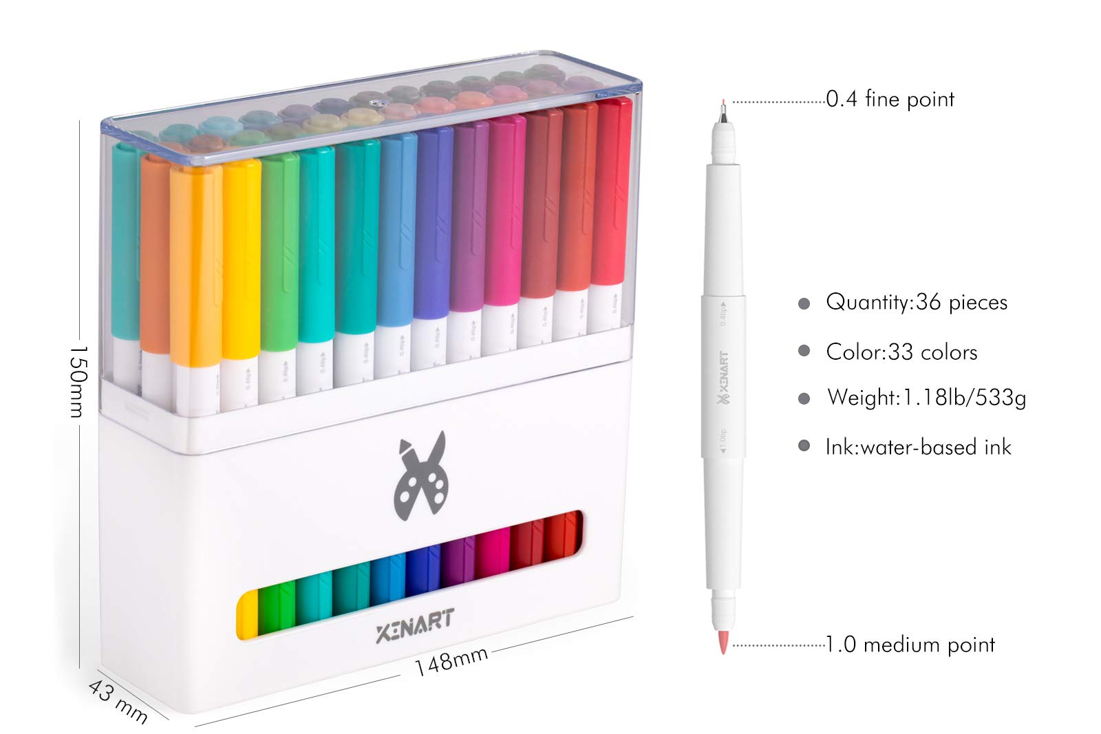 Buy Xinart Dual Tip Pens for Cricut Maker 3/Maker/Explore 3/Air 2/Air