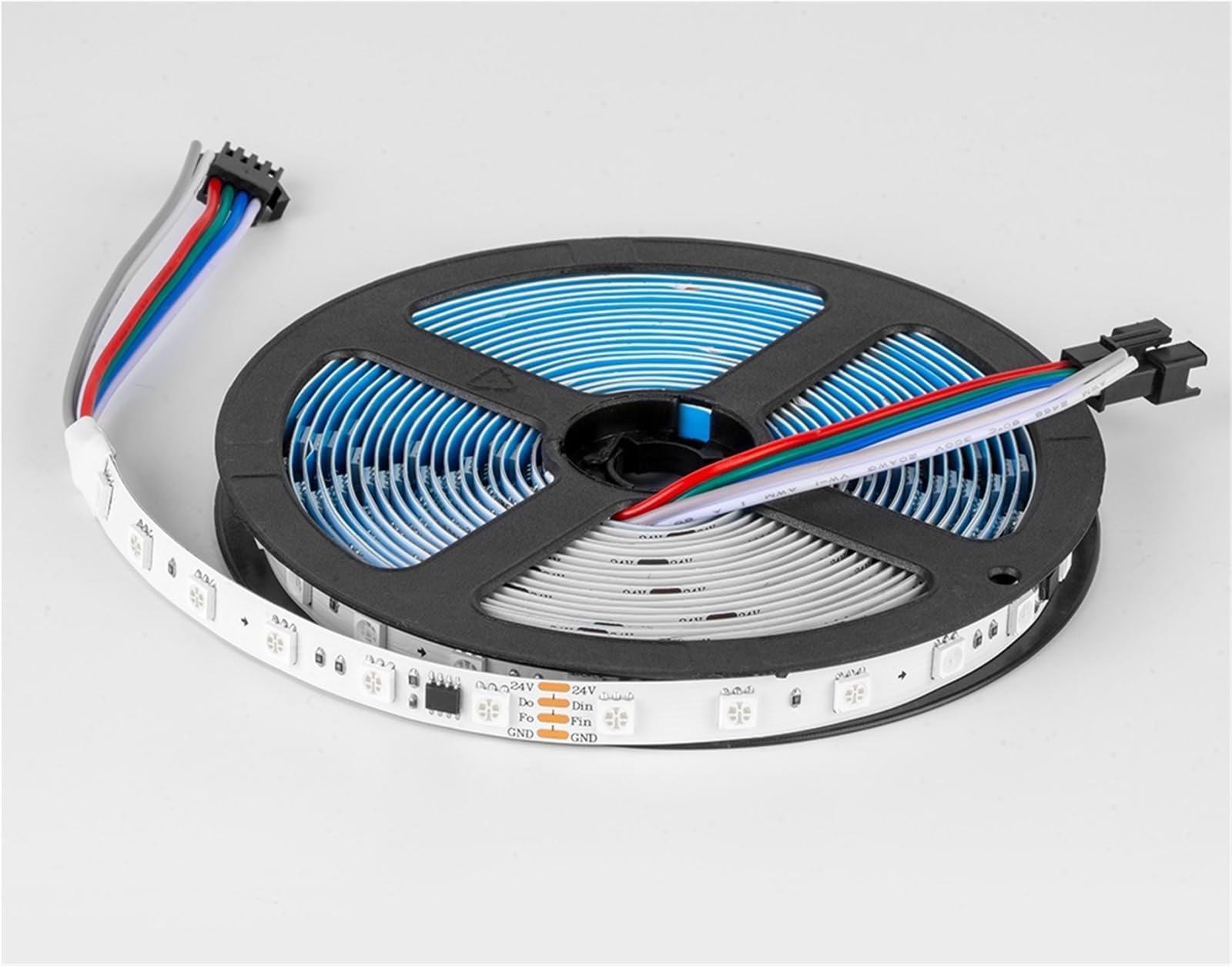 Luces LED WS2815 WS2811 WS2811 Control externo 1 IC Muchos LED RGB tira de luces LED Direccionables DC12V DC24V (5 m 12 V 1 IC to 3 LED, 60 LEDs, IP30)