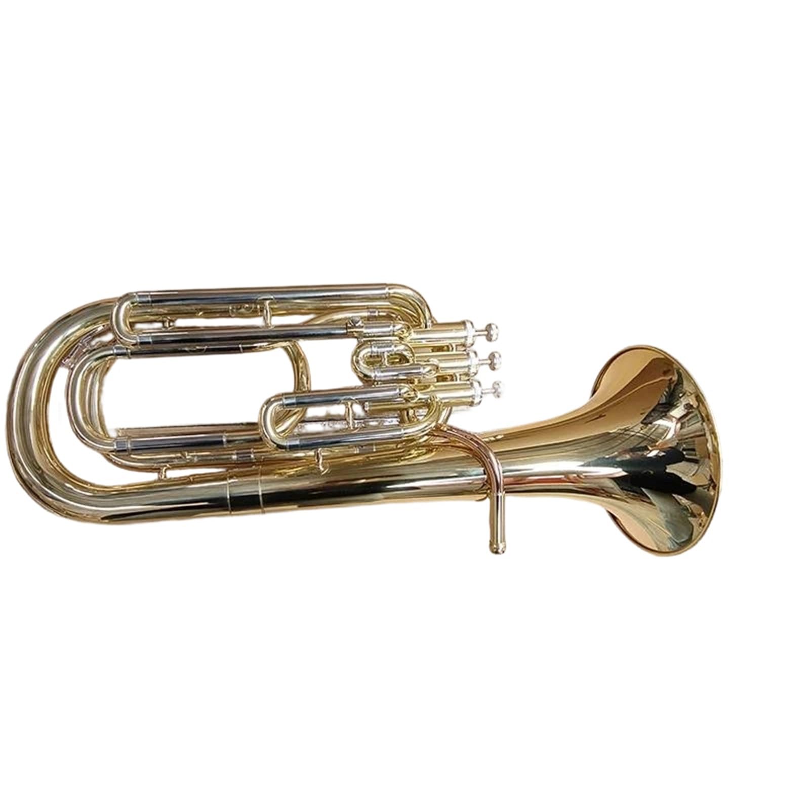 Eufonium Dla Początkujących Profesjonalny 3zaworowy Instrument Dęty Blaszany Bb Euphonium Dla Dorosłych I Początkujących