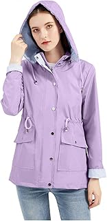 light purple rain jacket