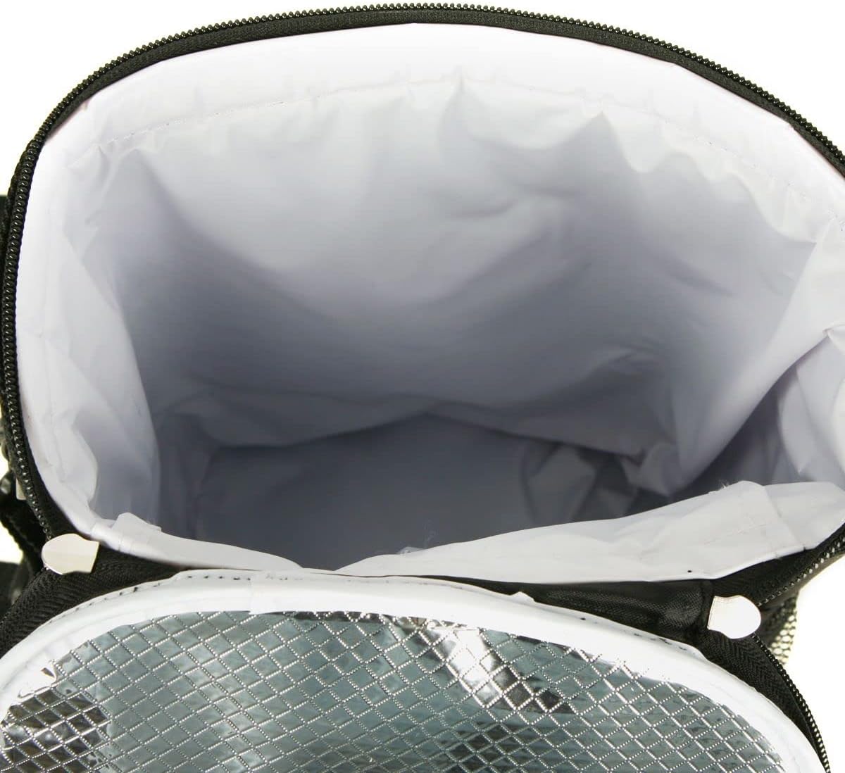 Intech Golf Bag Cooler and Accessory Caddy, Portable Soft Sided 10-Can Insulated Cooler Bag, Fits on a Golf Cart, Push Cart or Carry