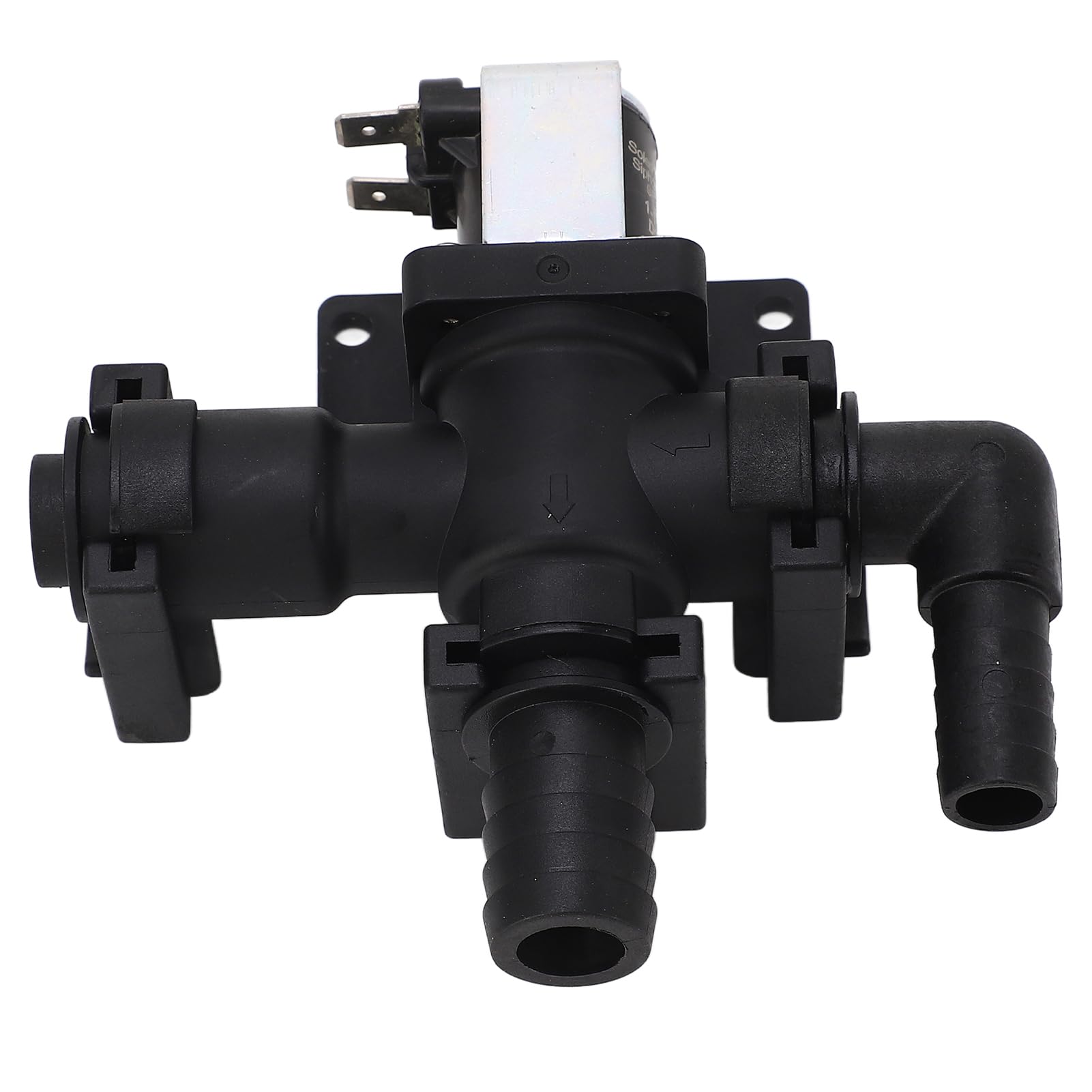 Solenoide de Control de Agua, 9W 1 150PSI Solenoide de Inodoro a Presión con Válvula Disyuntor de Sifón para Barco Marino RV Yate, Compatible para RV, Yate, Bote Pequeño e