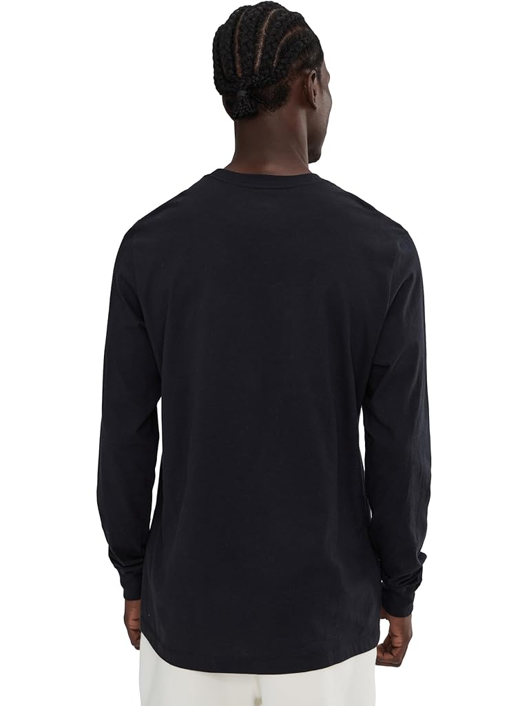 Gray Nike NSW Tee Long Sleeve Embroidered Futura