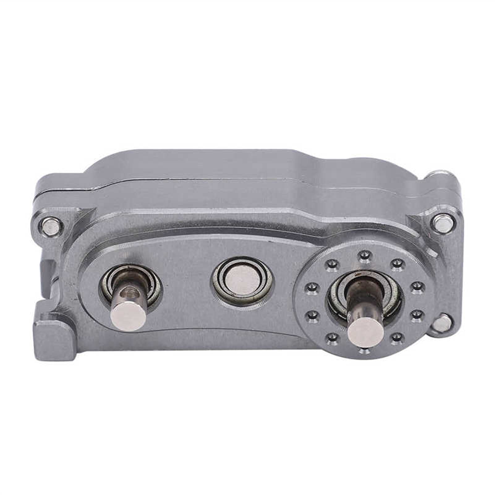 313mm rozstaw osi metalowa rama podwozia części zamienne do skrzyni transferowej nadające się do części zamiennych do samochodów gąsienicowych 1/10 (kolor: tytan) ( Color : Titanium )