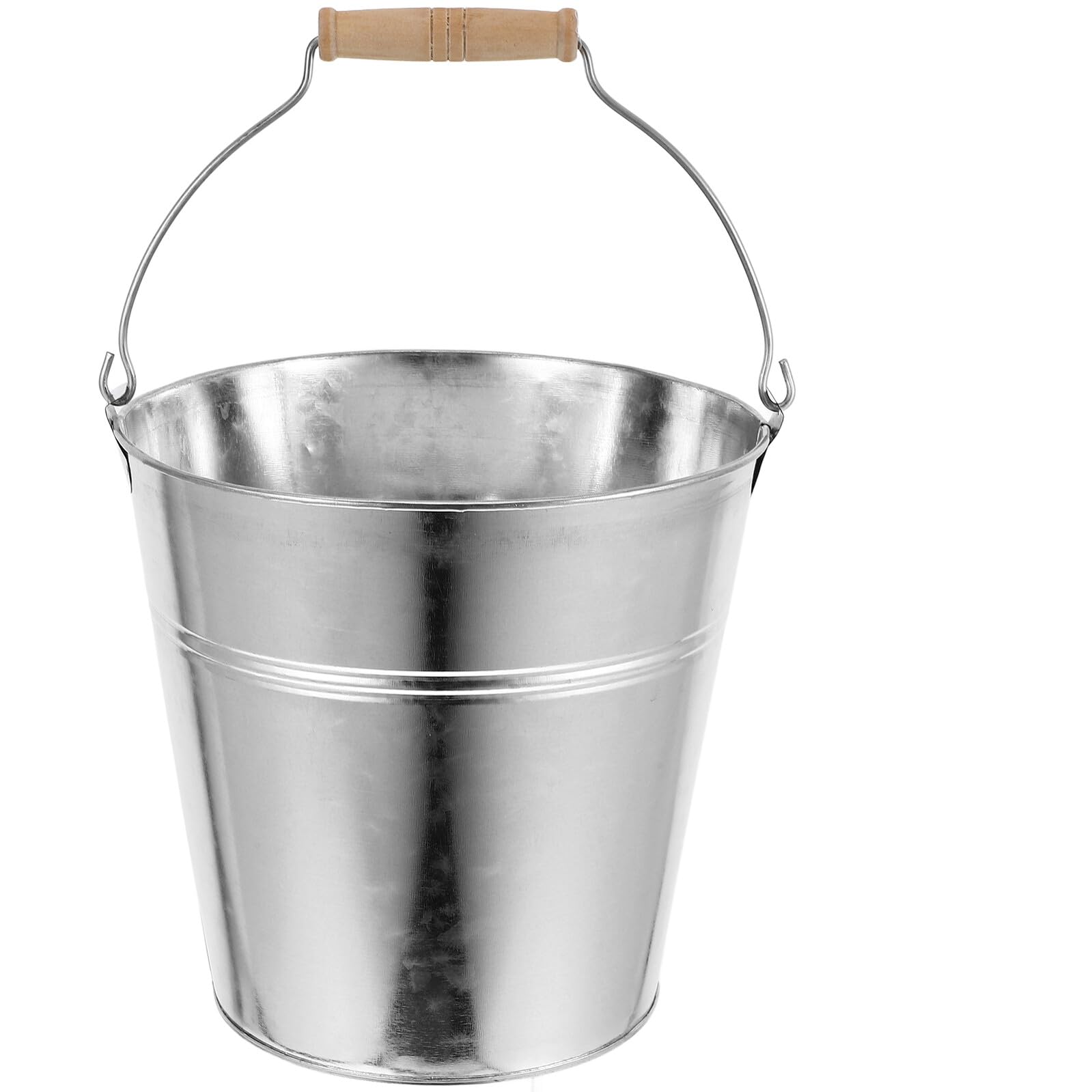 Seau fer vintage pour fleurs fini les pots cassés grâce à ce vase rétro incassable