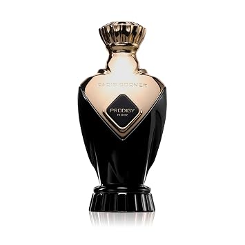 Paris Corner Prodigy Noir EDP Perfume 3.4 Fl Oz for Unisex | Luxurious and Mysterious Perfume for Women & Men | Featuring Bergamot, Warm Spices