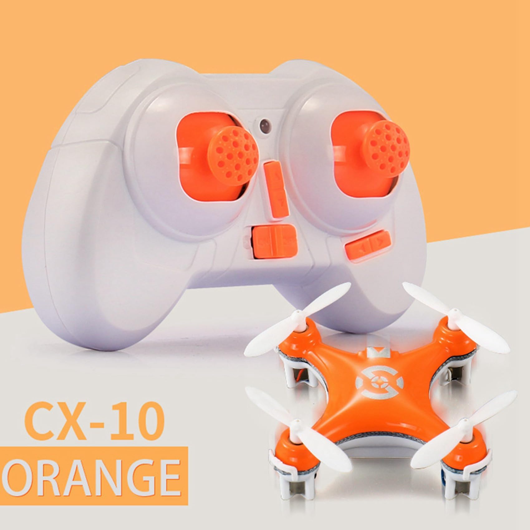 2X RC Quadcopter Cx10 Mini Drone Telecomandato 2.4G 4CH con LED Elettronico Elicottero Elettrico Aereo Giocattoli per Bambini-B