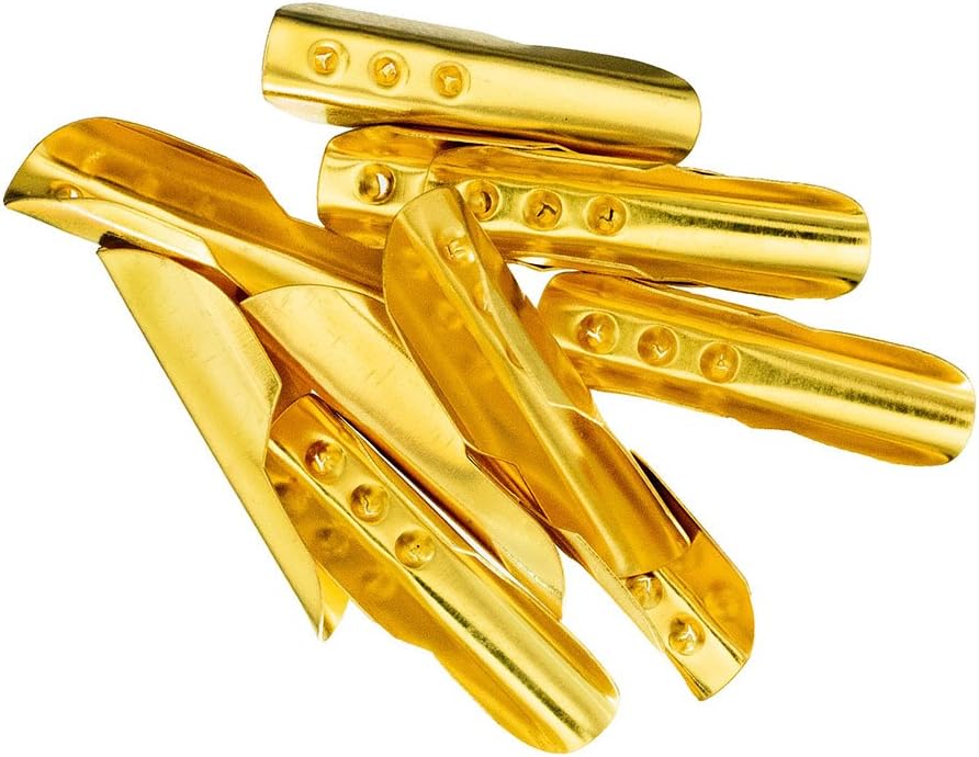 23 mm Gold TBar Cord Anchors (50 Pack)