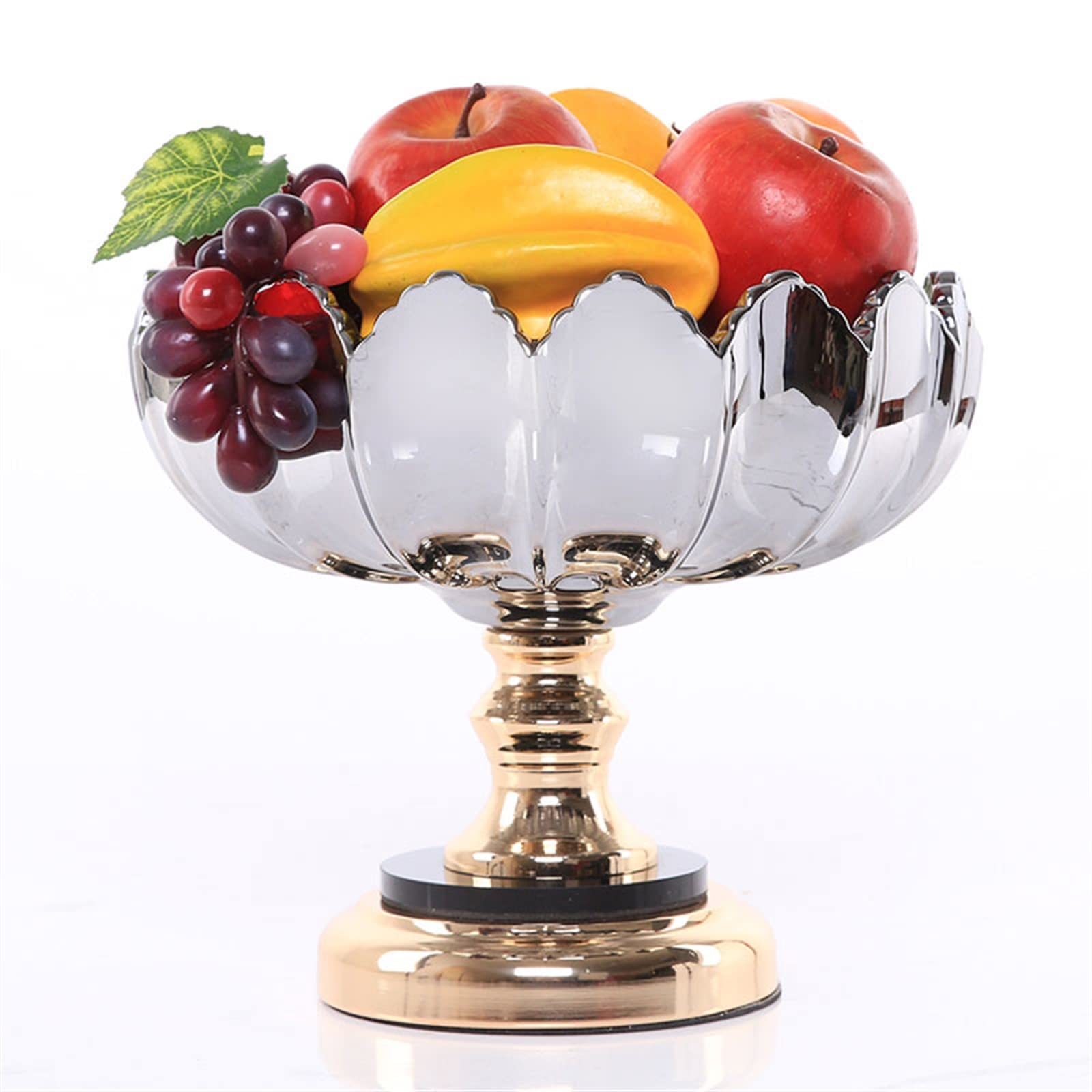 Schüssel, Runde Obstschale aus Glas