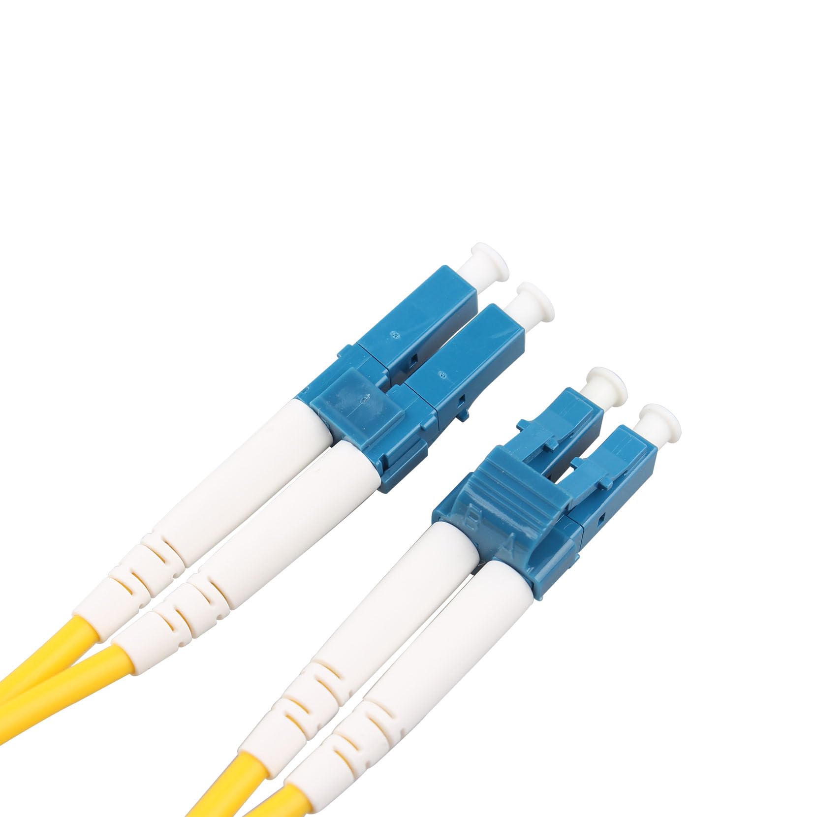 Cable de Fibra Óptica LC a LC OS2 Monomodo Duplex 9/125um LSZH para Instalaciones en Exteriores e Interiores (15M)