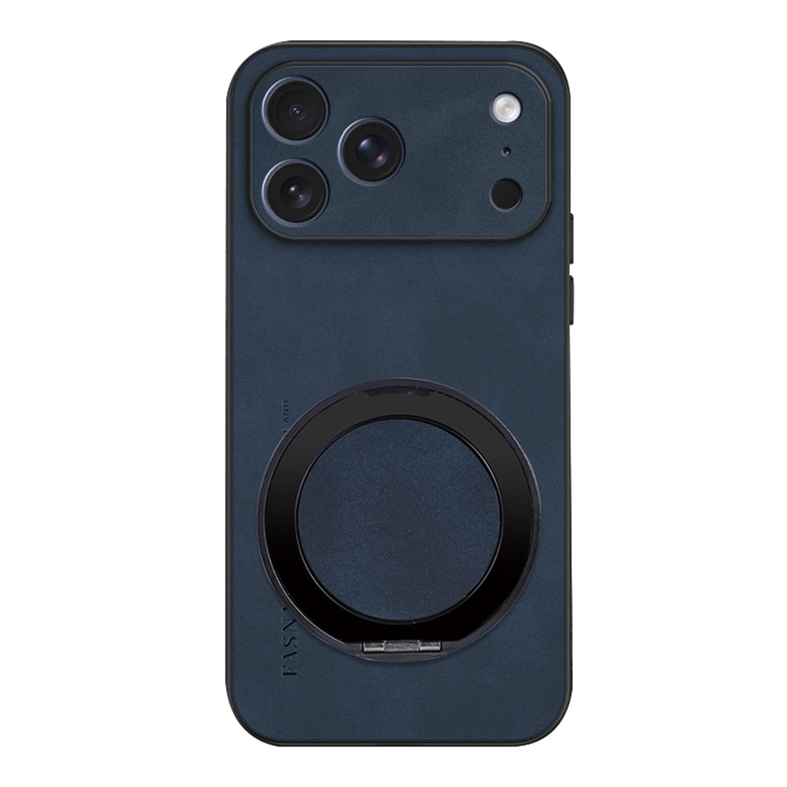 Protection antichoc iPhone 17 bleue ultra-mince et coque magnétique