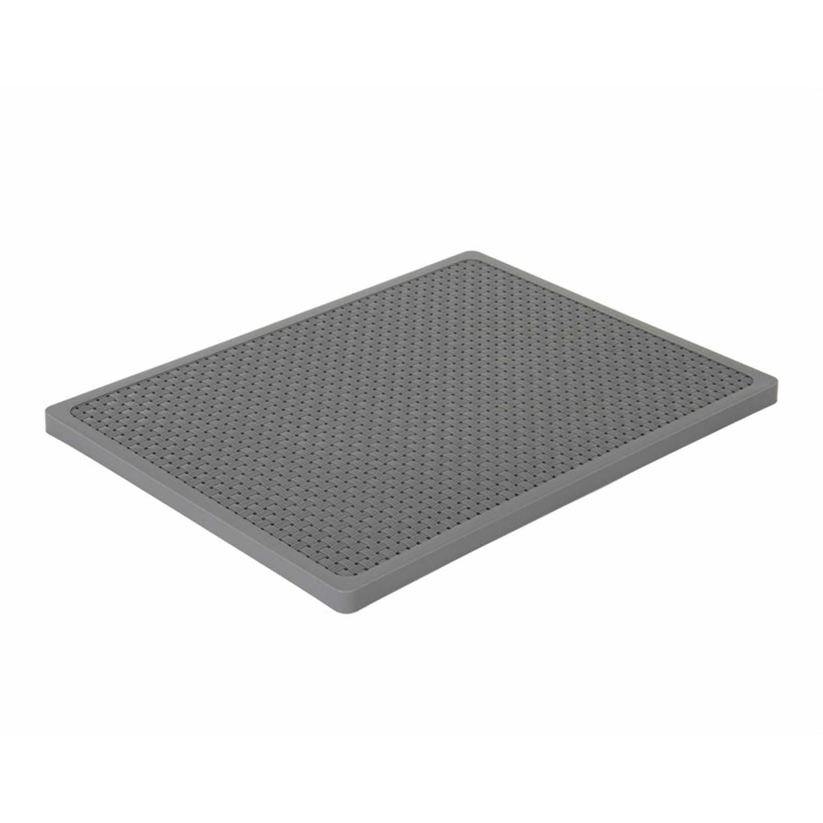 Armario plegable para camping con 3 compartimentos, 30 x 40 x 75 cm, color gris