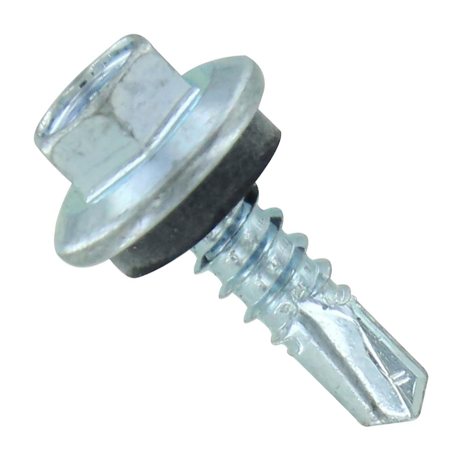 Fasteners Plus ST Fastening #12 x 3/4" Maxx Steelbinder Metal Roofing Screw - Galvanized (Pack of 250)