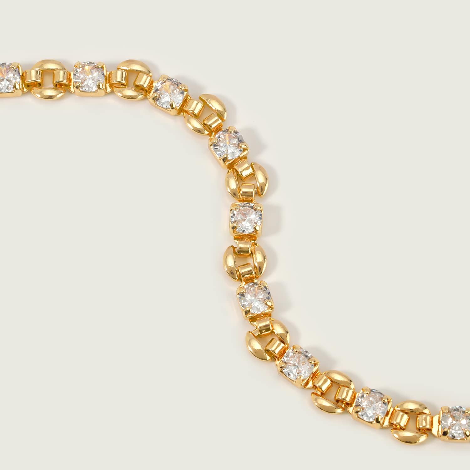 MEVECCO Bracelet for Women 14K Gold Plated Dainty Chain Simple Jewelry Cute Handmade Minimalist for Her - Image 8