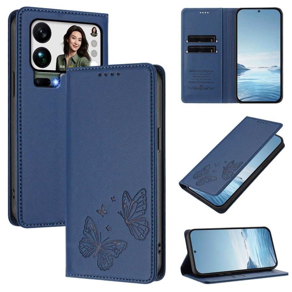 Housse Redmi Note 15 5G papillon bleu pour vos sorties de week-end - 7