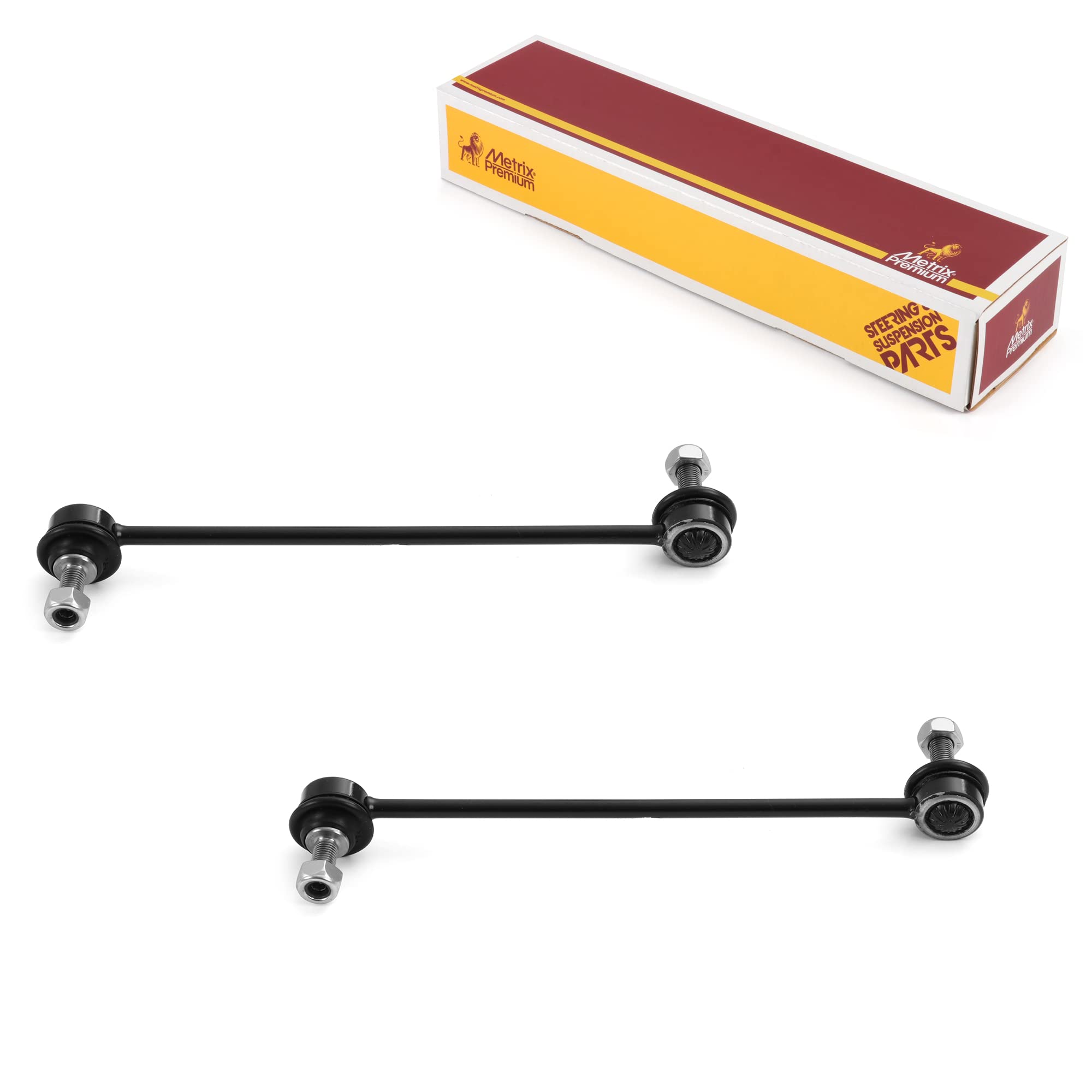 METRIX PREMIUM CHASSIS PARTS2 PC Front Sway Bar Stabilizer End Link Kit Fits 01-04 Ford Escape, 11-19 Fiesta, 01-04 Mazda Tribute, 11-14 2, 95-98 Protege, Replacement K750612, Made in Europe