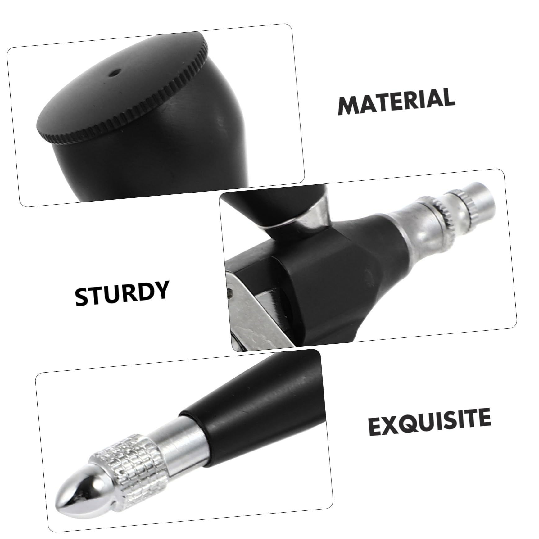 Kit Aerografo Portatile Ergonomico per Modellismo e Decorazioni Completo per Pittura Uniforme e Finitura Adatto Nail Art Tatuaggi Cake Design e Arte Corpo