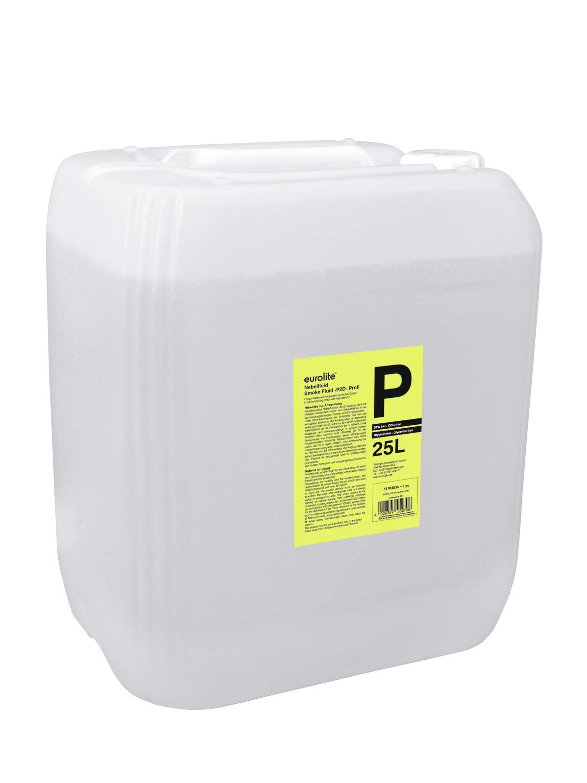 Eurolite Smoke Fluid -P2D- Profi, 25 Liter Nebelfluid