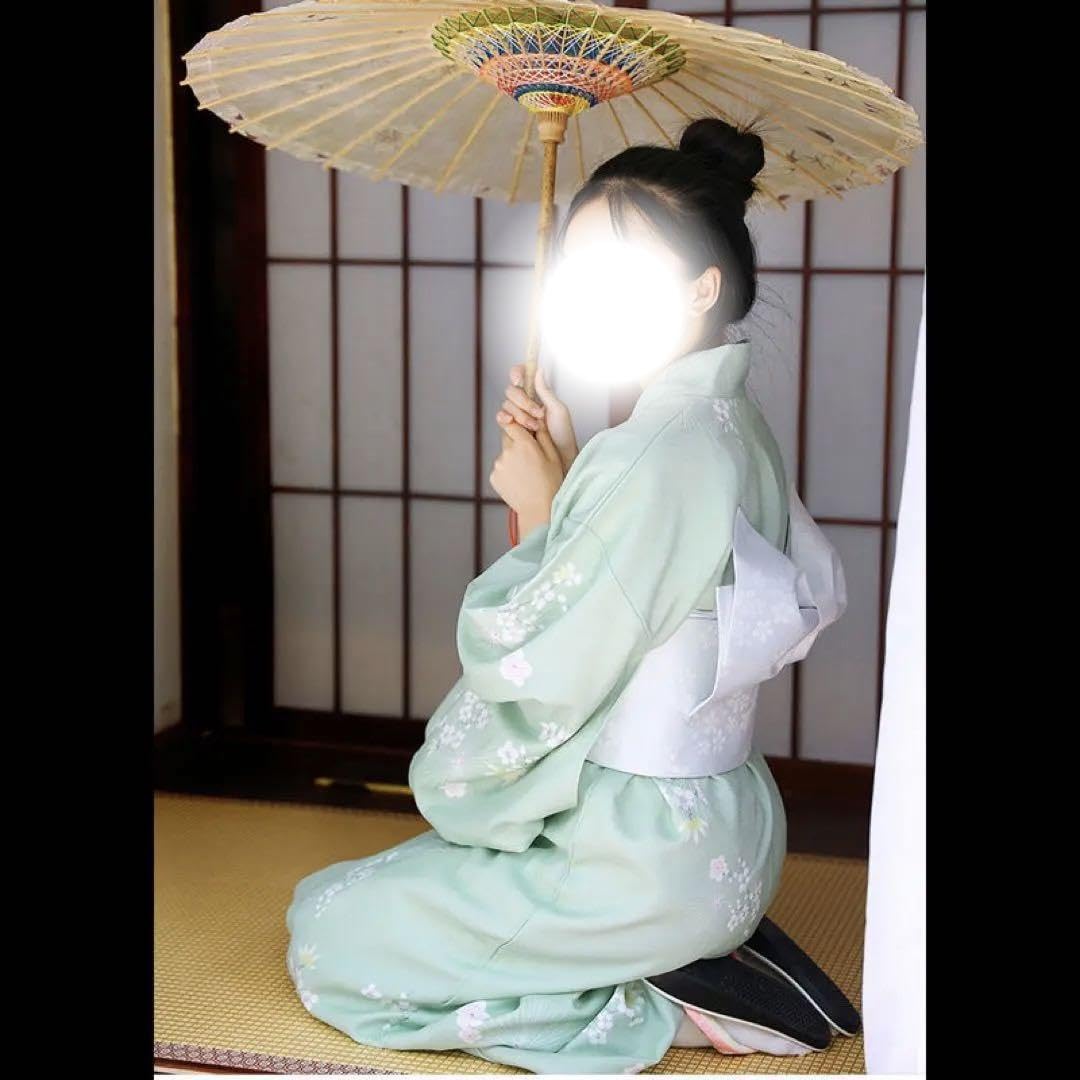 Amazon.co.jp: 浴衣セットレアデザイン稀有ミントグリーン : ファッション