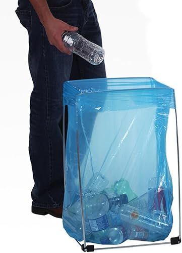 Miniatura 6 de Bolsas de basura de cocina de 10 galones, 120 unidades, color azul