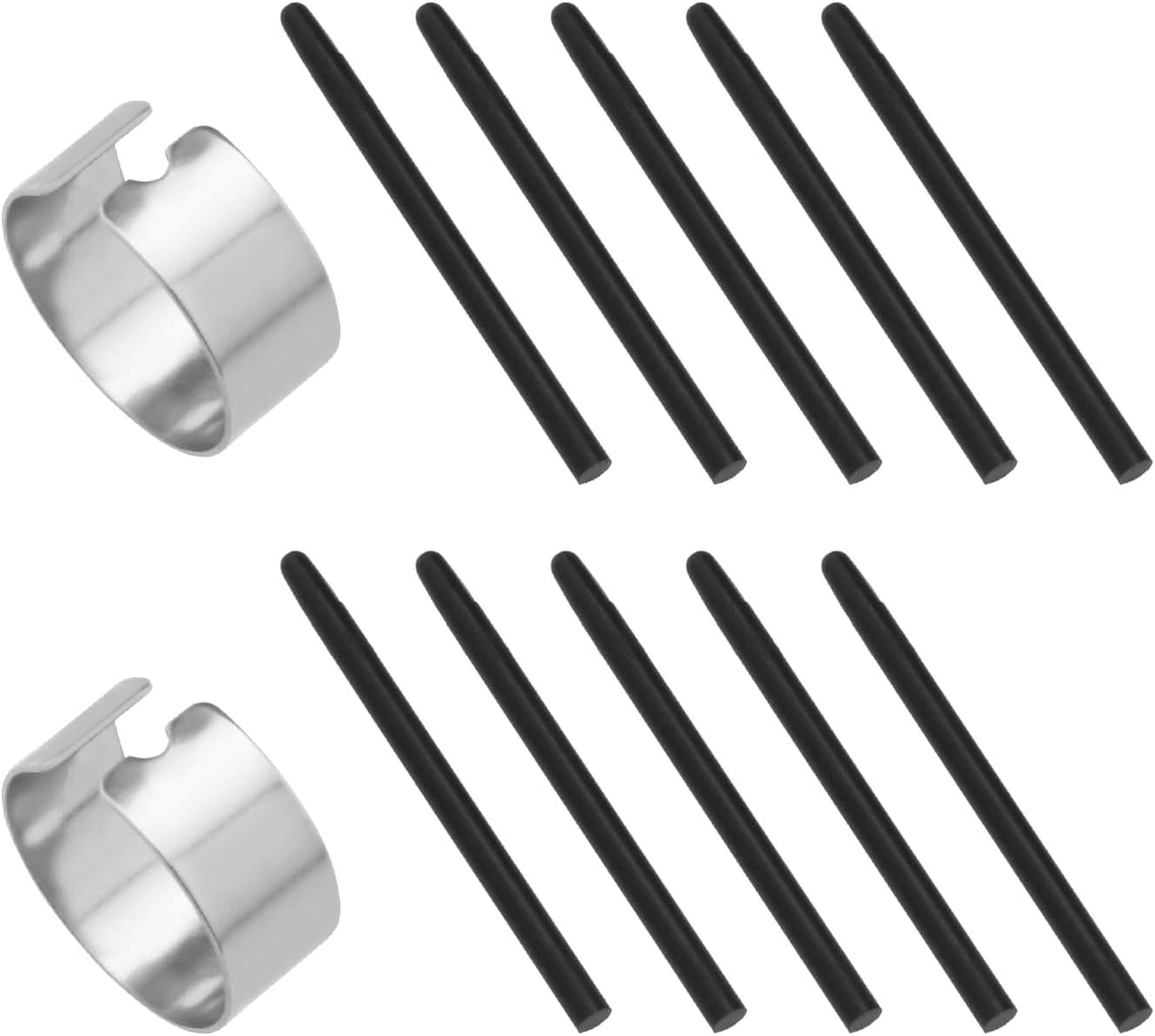 Wacom ACK-20002 Pennine Di Ricambio Per Grip Pen | Confezione Da 5 Pezzi Per Intuos E Cintiq - Foto 3