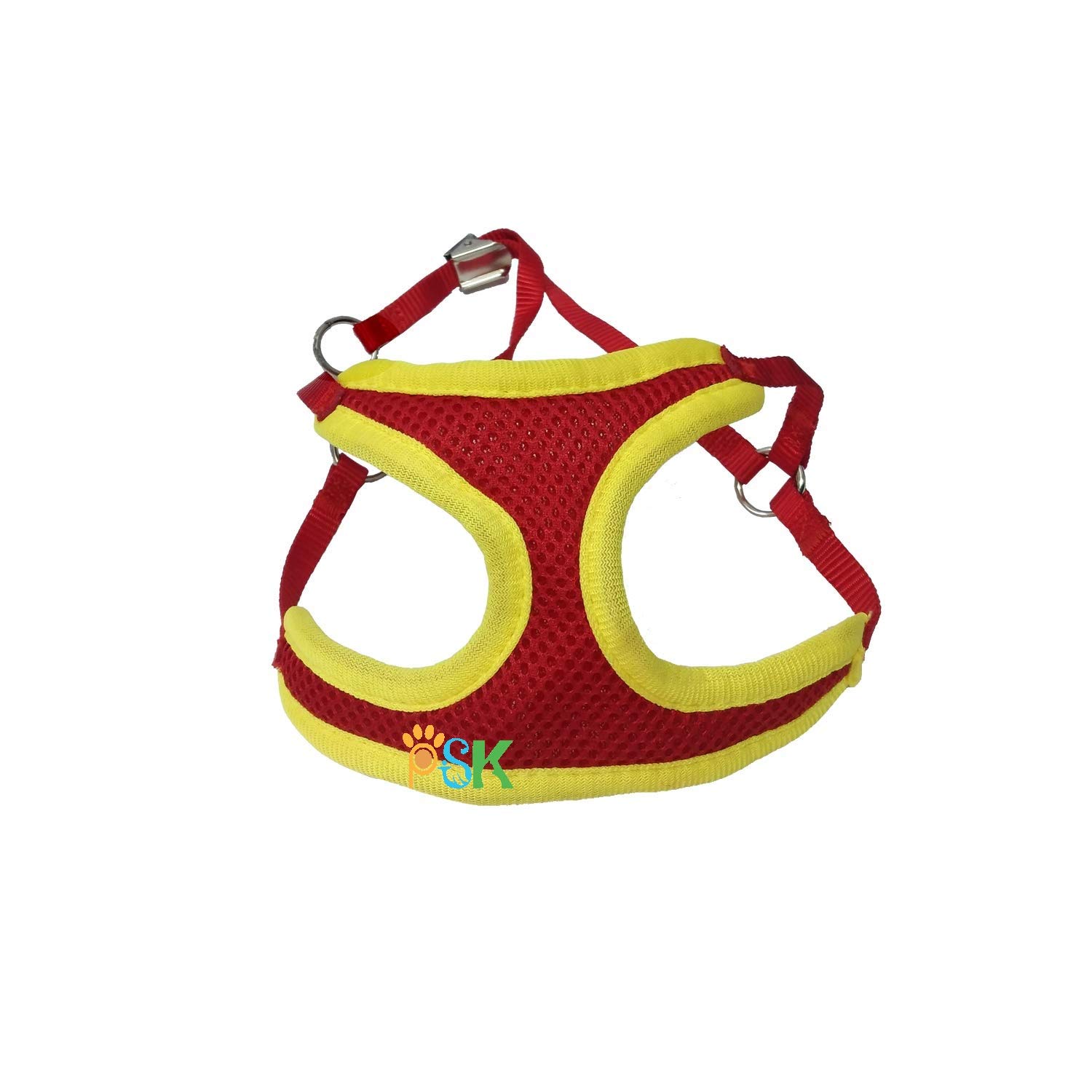 PSK PET MART Products Adjustable Soft Mesh Comfort Padded Vest Dog Harness for Cat, Rabiit, Small Dogs,Puppies( Multi-Color) (B08ZDMK5F2) Amazon Price History, Amazon Price Tracker