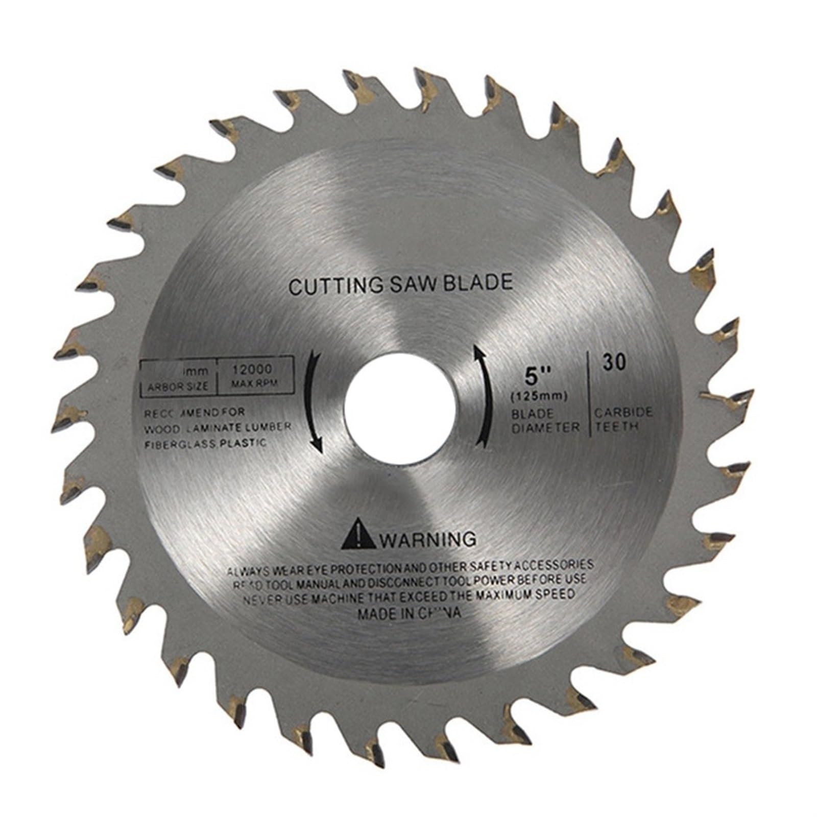Disque de coupe 125 mm multi-matériaux à haute précision de coupe - 5