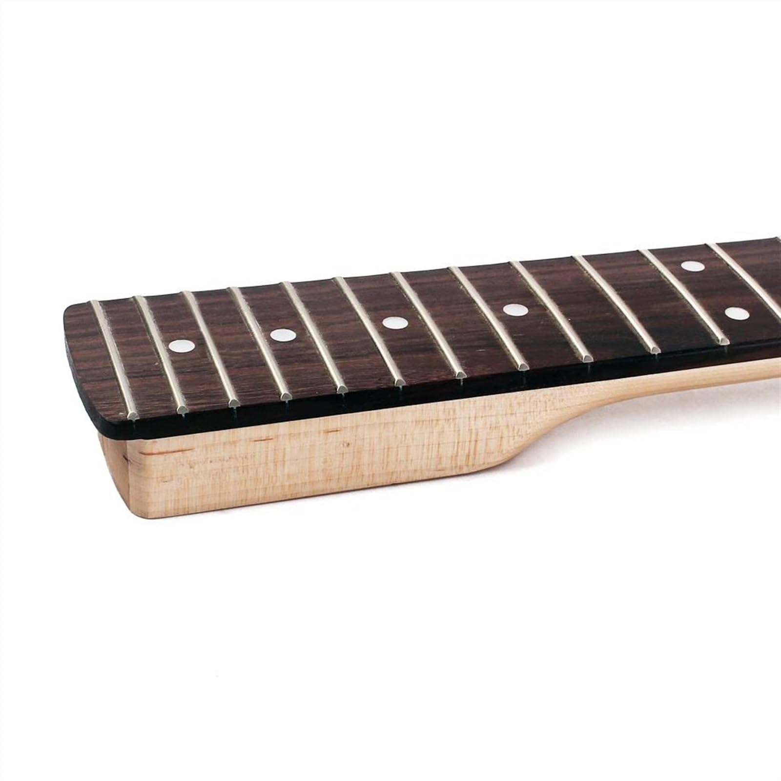 Elektrische Gitaar hals Vervanging 22 Fret 25.5 inch Esdoorn toets Wijnstok Inlay Gloss DIY