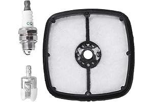 SRM 225 Echo Mower Air Filter and Spark Plug Tune Up Kit