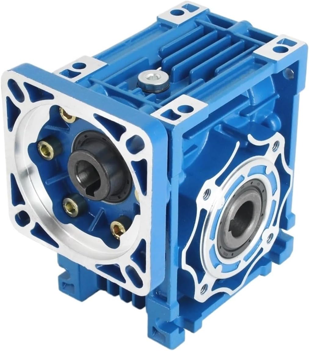NMRV040 Gearbox Reducer Worm Gear Ratio 5:1 7.5:1 10:1 15:1 20:1 25:1 30:1 40:1 50:1 60:1 for Nema34 Stepper Motor(Ratio 25-1)
