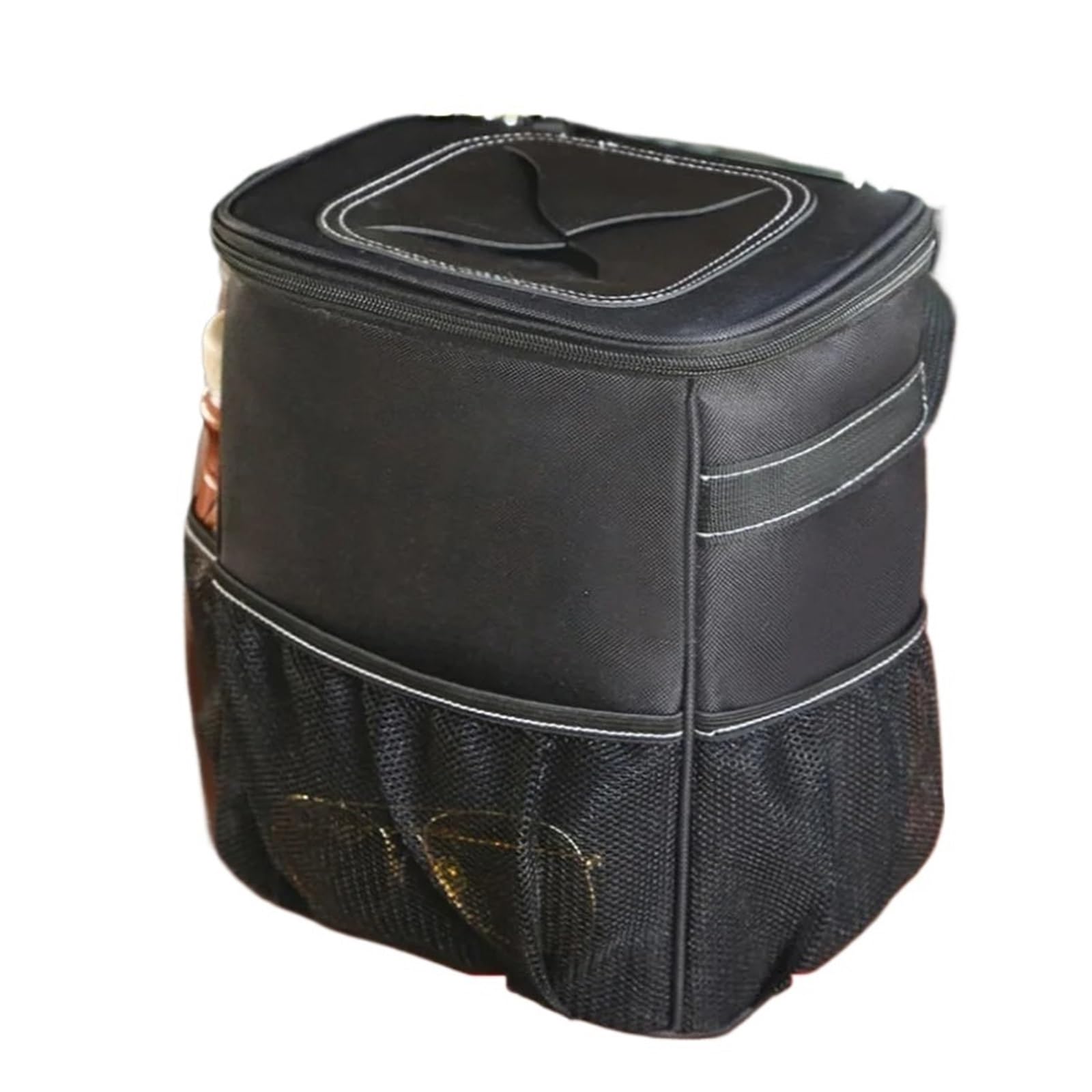 TNTGEBFVBG Car Bin Waterproof Car Trash Can Bin Portable Foldable Storage Box-Multifunctional Hanging Auto Organizer Garbage Cars Rubbish Bins(A Car Trash)