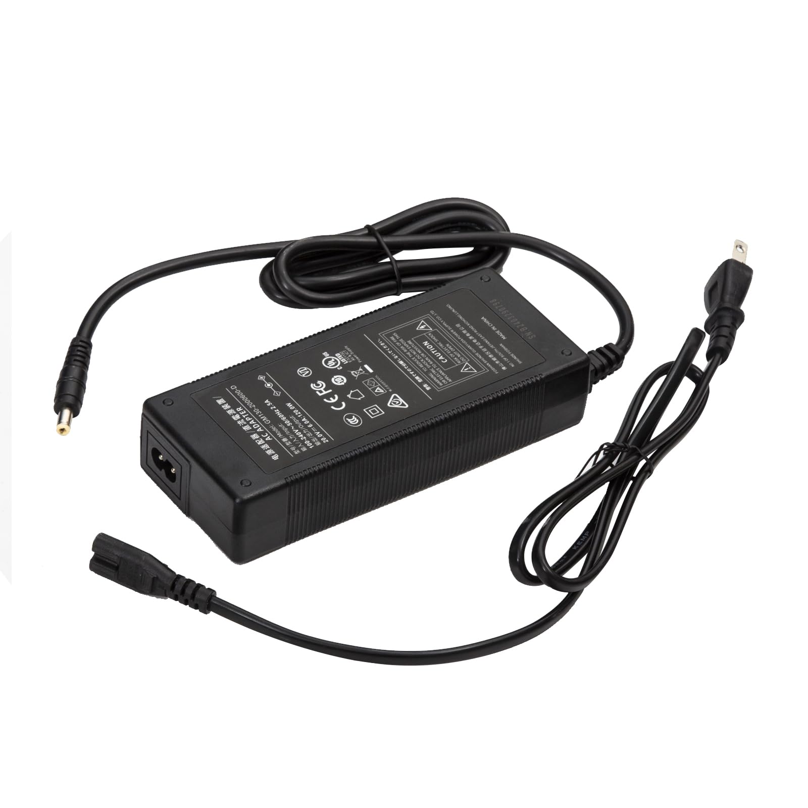Amazon.co.jp: Evopow ポータブル電源 ACアダプター 20V 6A DC5525