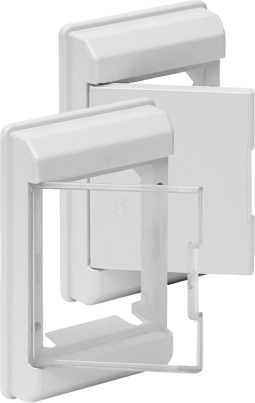 Solera - Cadre Et Porte Blanc Pour Panneau électrique Icp