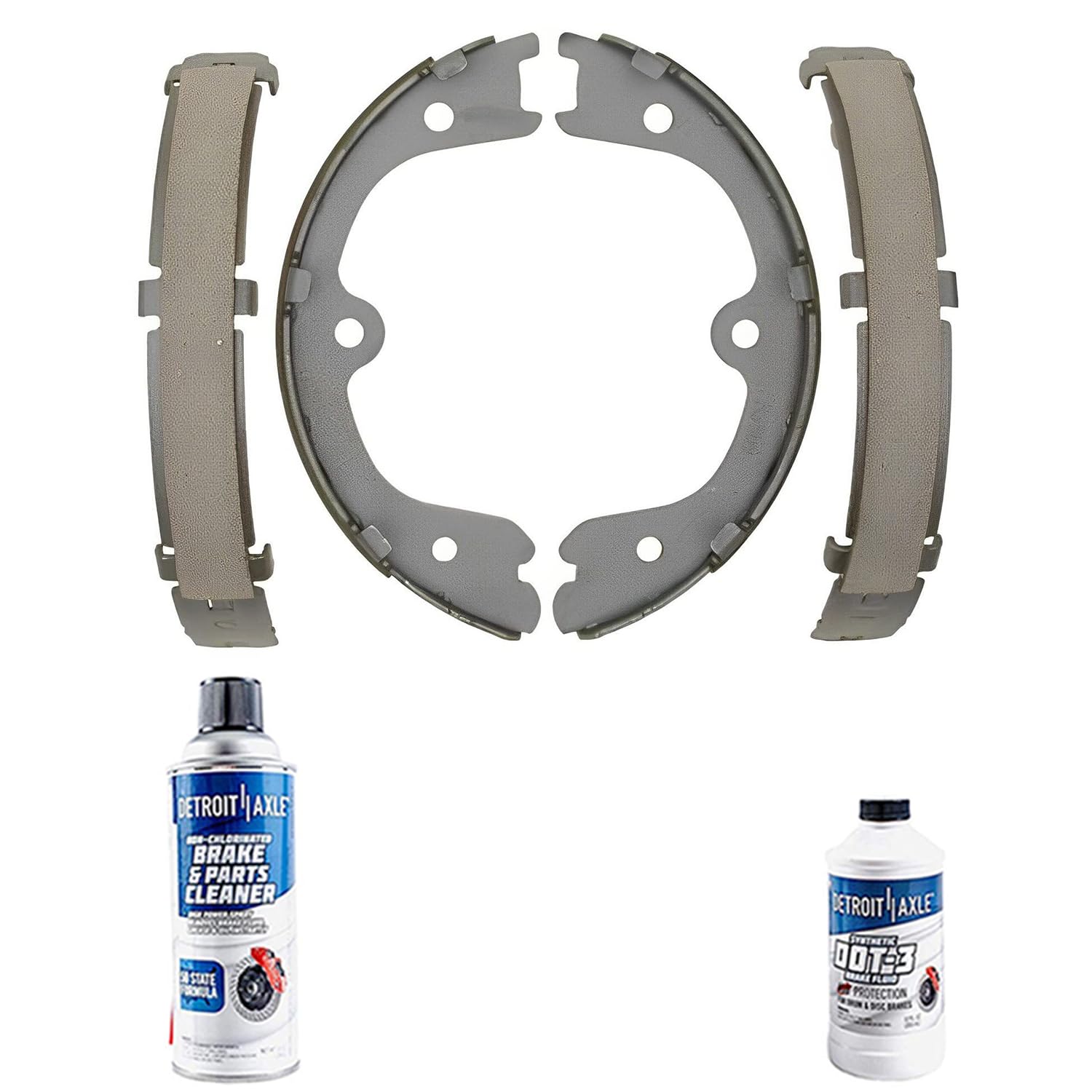 Detroit Axle - Rear Brake Shoes for Nissan Pathfinder Murano Frontier GT-R