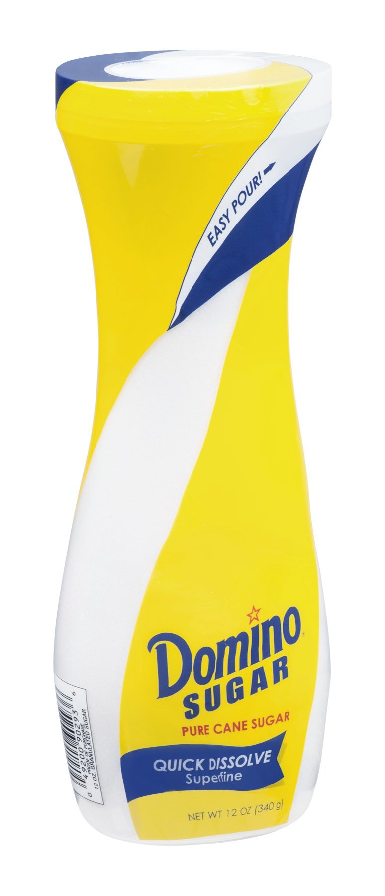 DominoQuick Dissolve Superfine Sugar, 12 Ounce (Pack of 6)