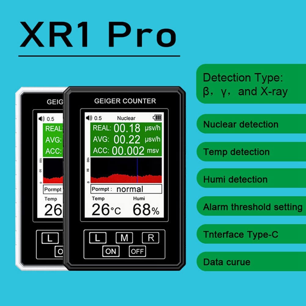 Amazon | BYSL 新しい XR1-Pro 核放射線検出器ガイガー カウンター X γ