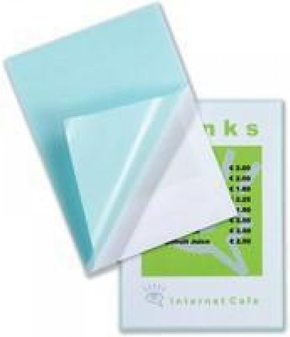 Pelltech A7 Self Laminating Card - Transparent (Pack of 50)