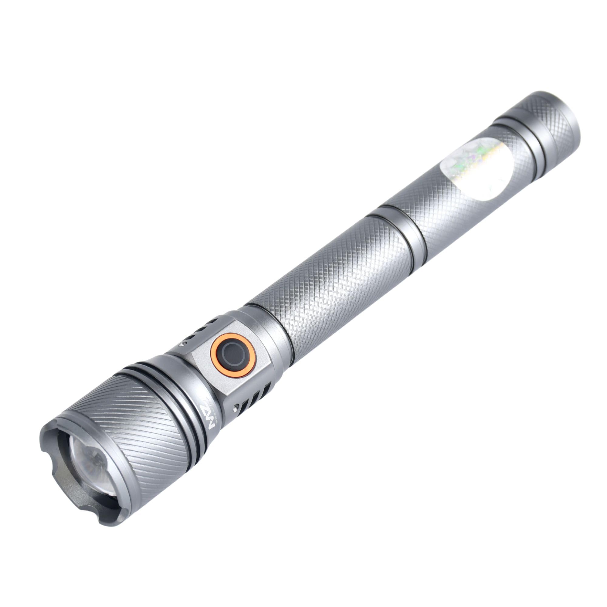 MZ M295 Rechargeable LED Metal Torch, Zoomable Super Bright 150W